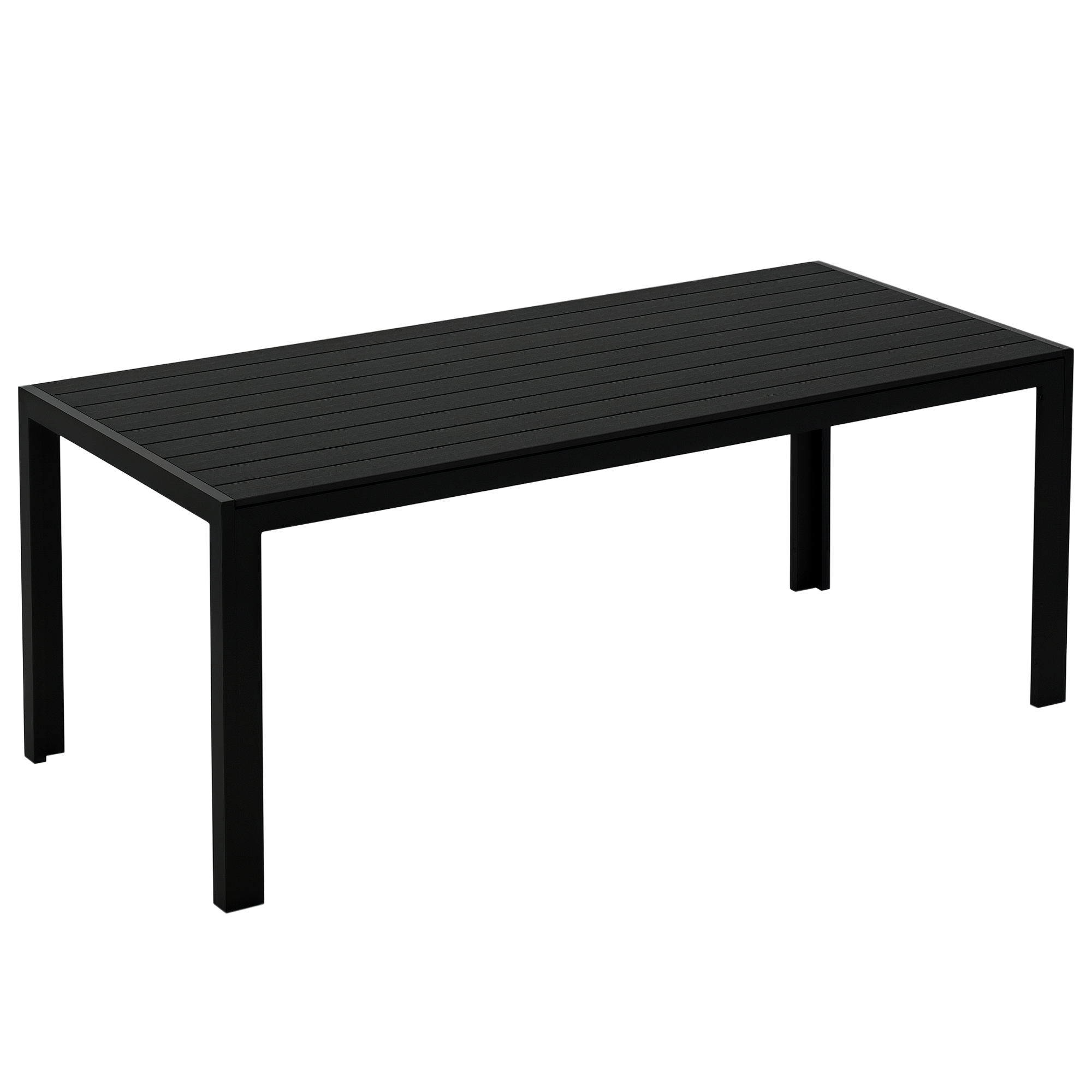 Aialaud plastik 190 x 84 5 x 72 cm ilmastikukindel puiduimitatsioon puidutekstuur libisemiskindel buffetlaud matkalaud