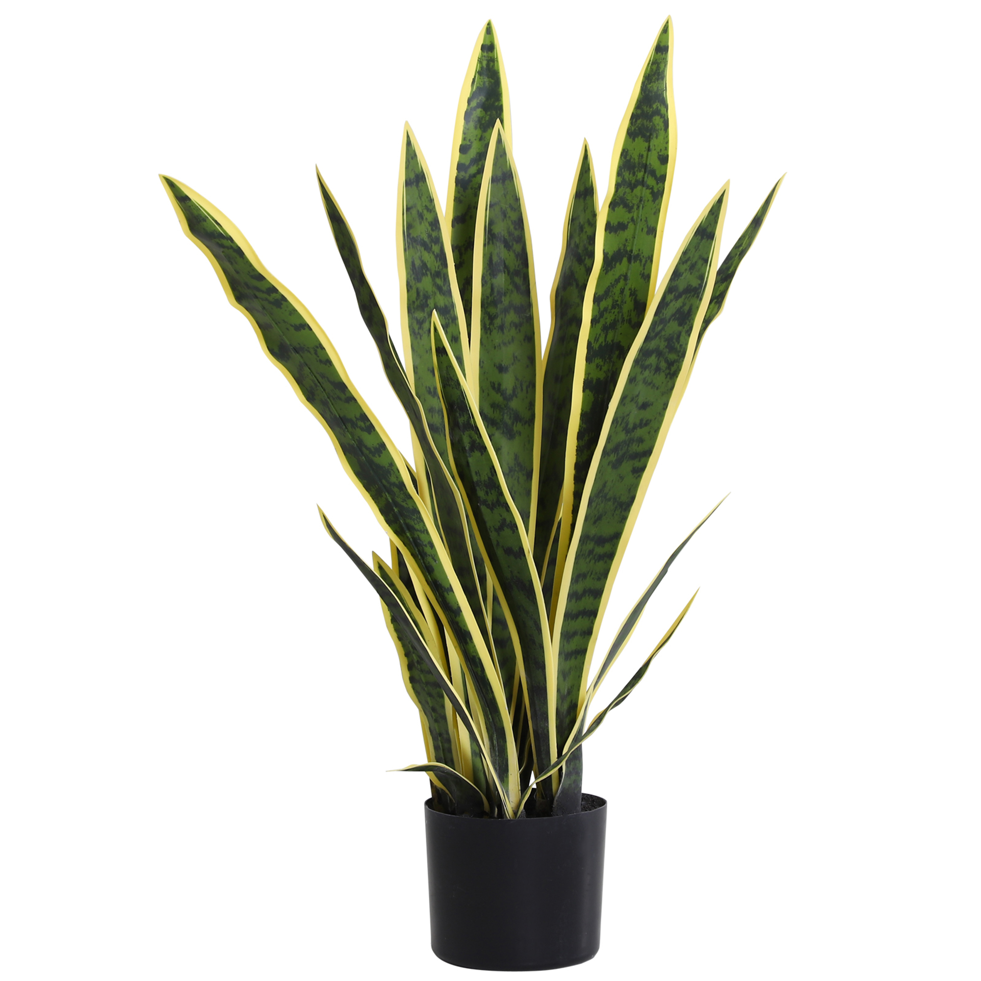 Keinotekoinen käärmekasvi, suuri, 77 cm, tekokasvi ruukussa olohuoneeseen, lahjaksi