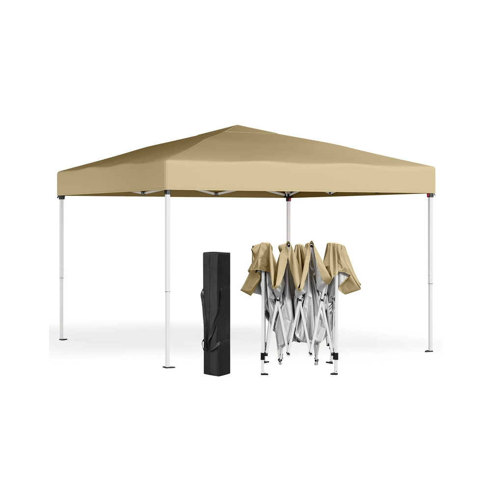 3 x 3 m aurinkovarjo puutarhaan ja juhliin, beige