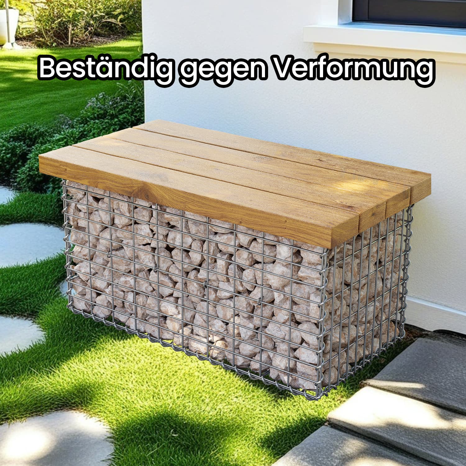 Gabioonkorv müüride ehitamiseks tsingitud metallist kivikorv silma suurus 5 x 10 cm 100 x 50 x 50 cm