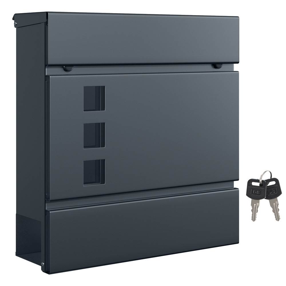 XL postkast ajalehekambriga 9 5 x 29 x 31 cm reklaamivastane kleebis vaateaken