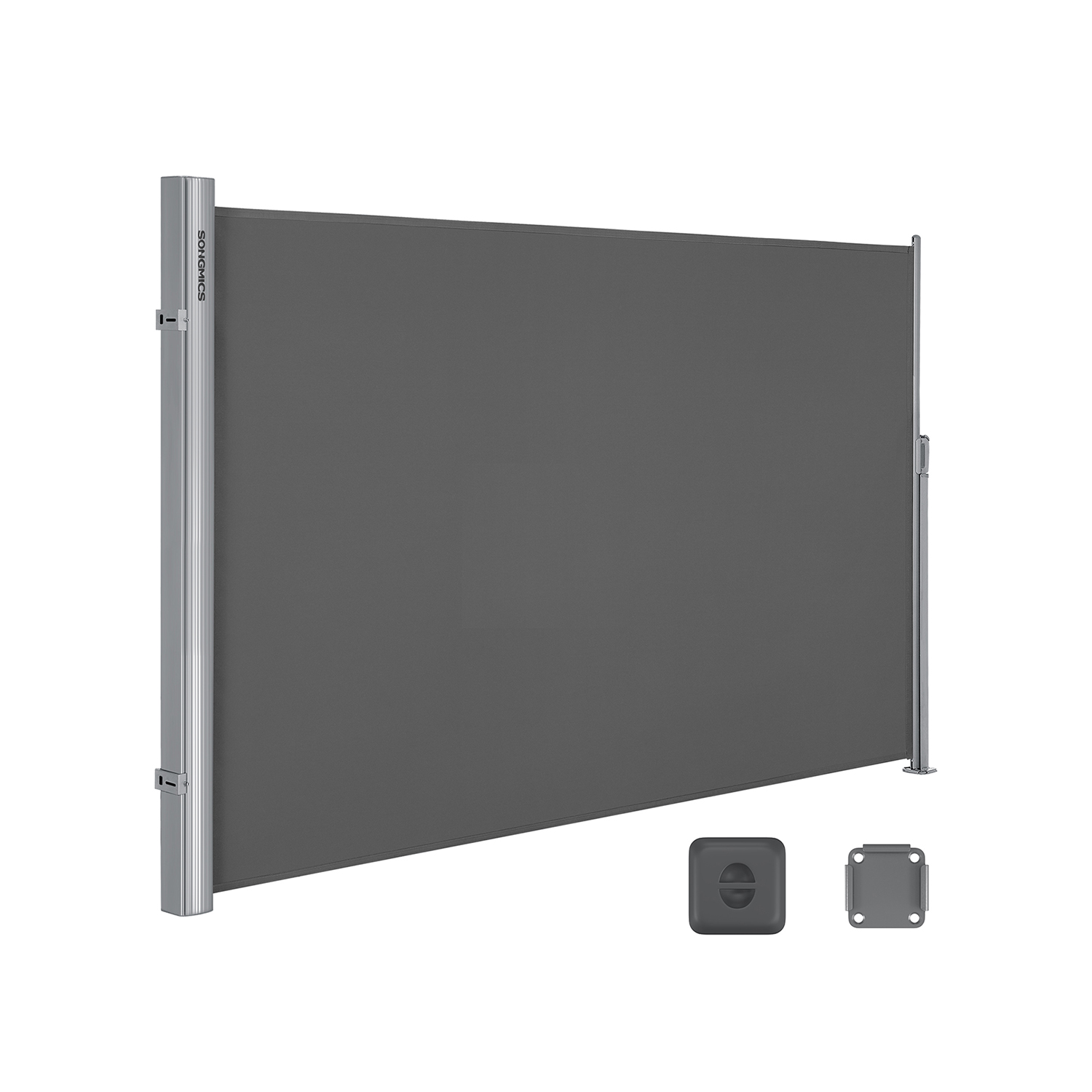 Sivumarkiisi 160 x 300 cm antrasiitinharmaa