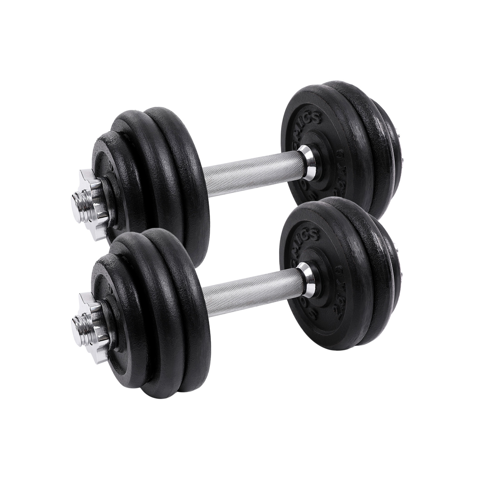 Valurautainen käsipainosetti 30 kg