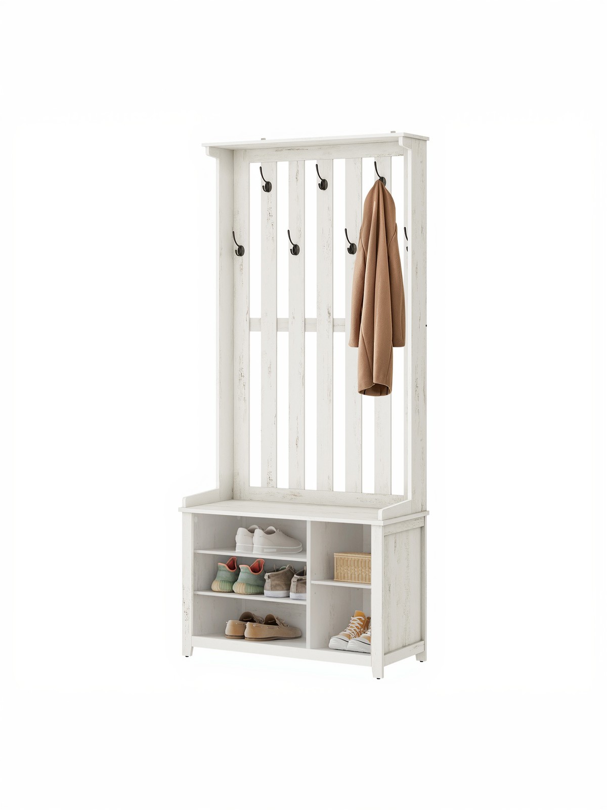 Nagiriiul 81 x 35 x 180 cm valge