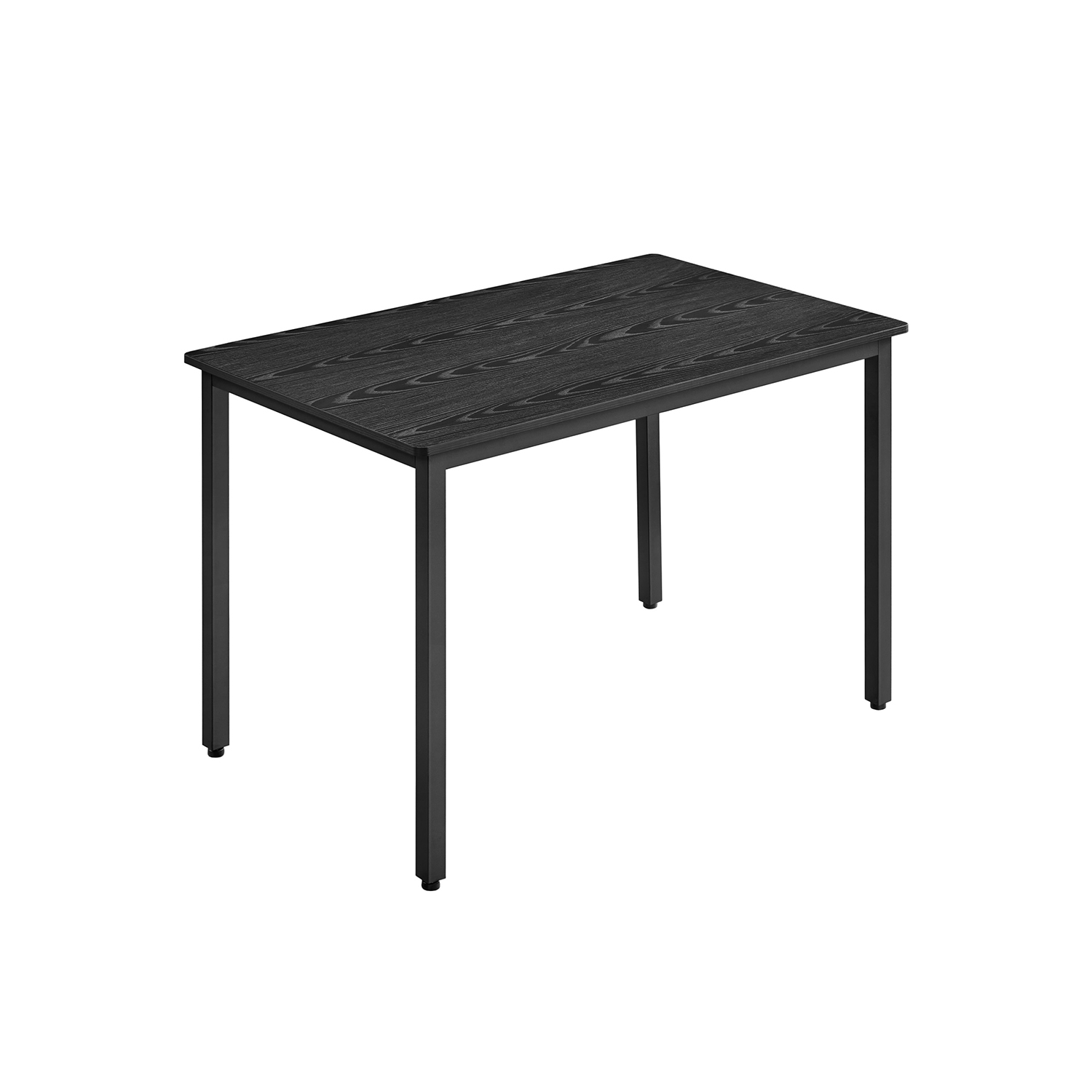 Ruokapöytä 70 x 110 x 77 cm eebenpuu musta - mattamusta