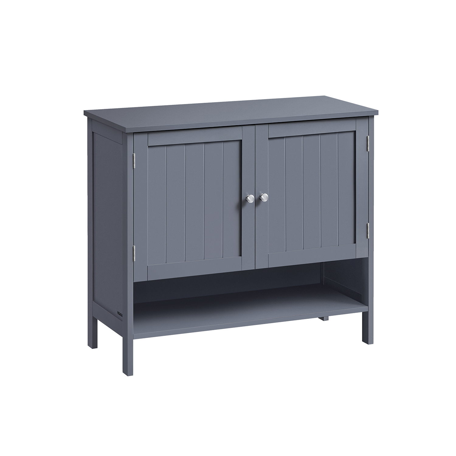 Kingakapp ja hoiustamiskapp modernses maakodus stiilis eraldiseisev kapp reguleeritavate riiulitega 35 x 80 x 70 cm