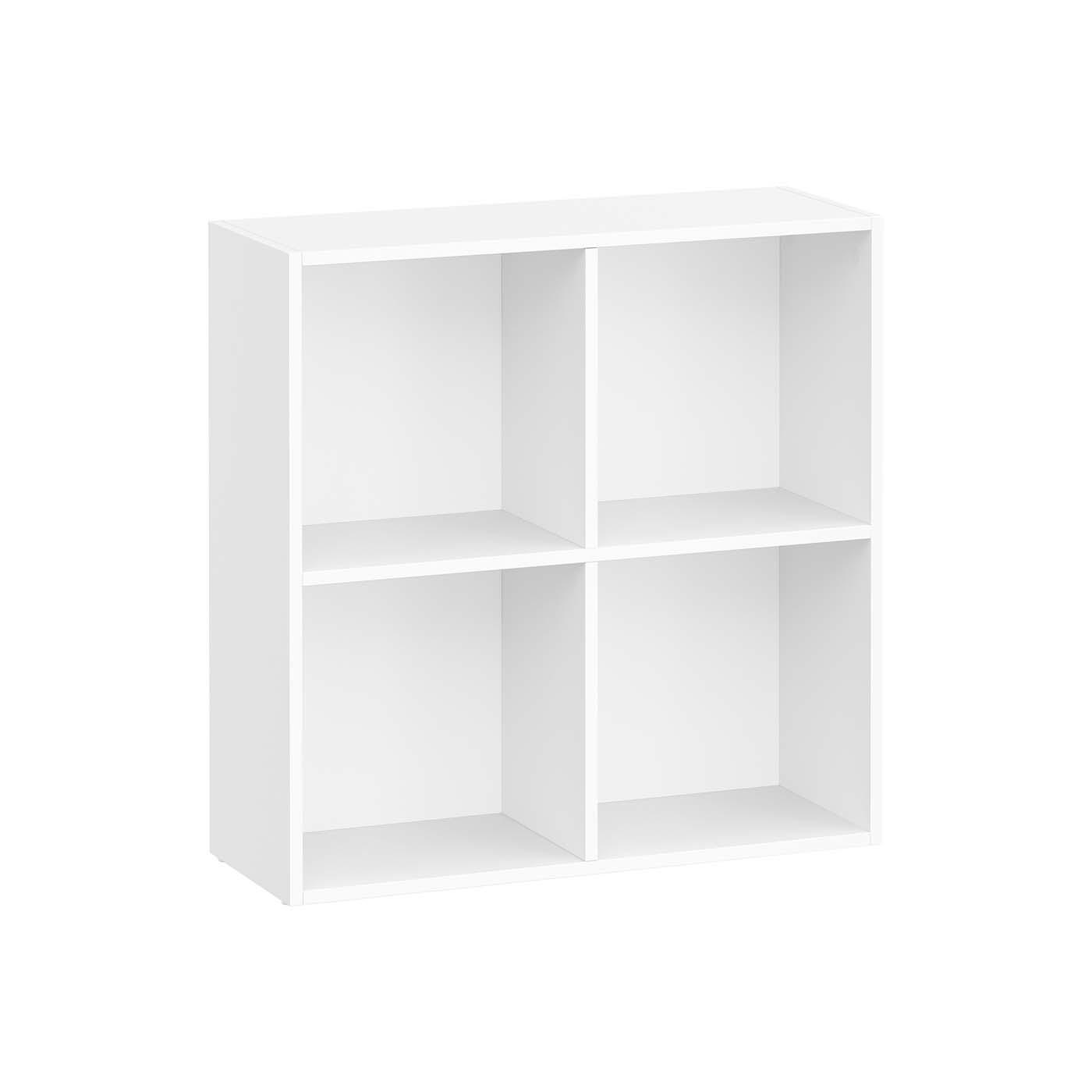 Raamaturiiul 4 lahtriga eraldiseisev hoiuriiul 24 x 66 x 66 cm