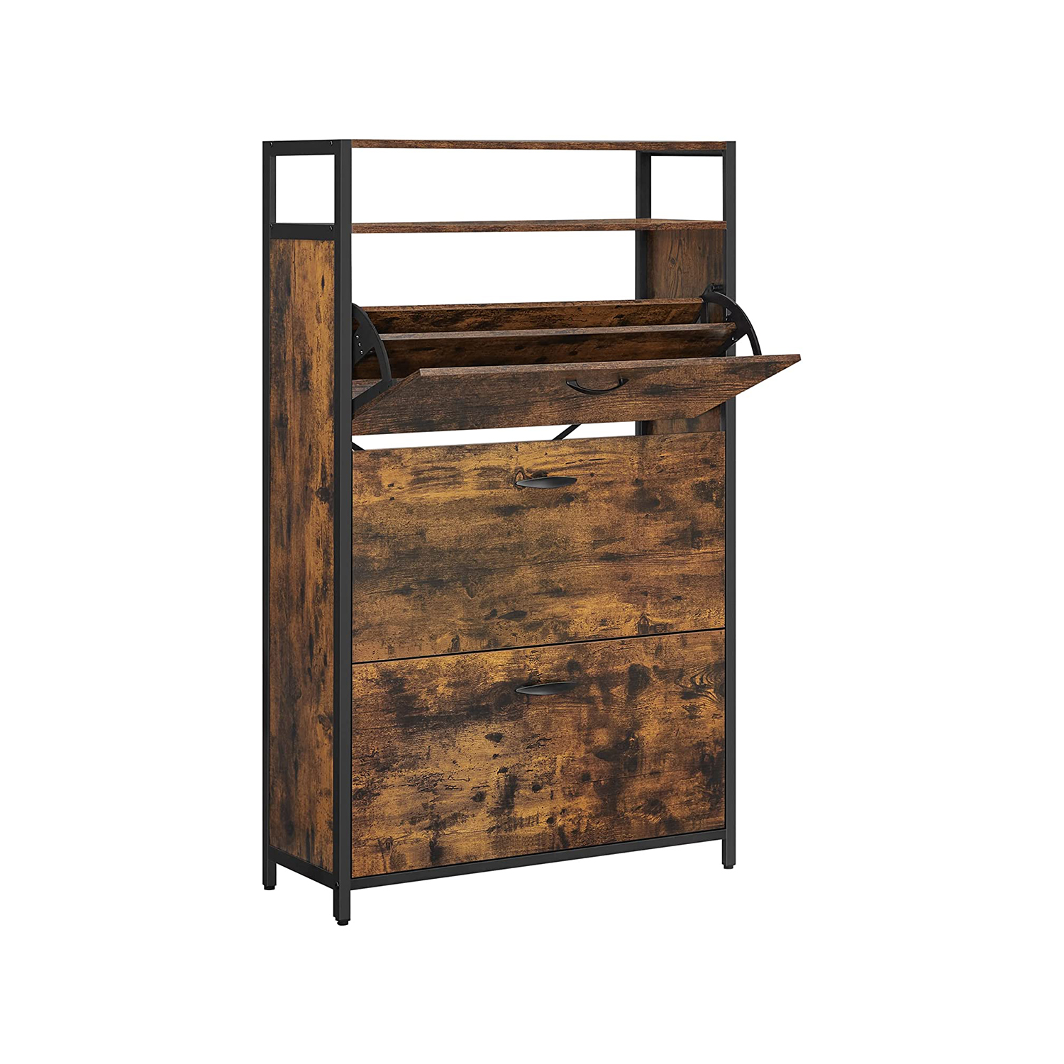 Kingakapp 3 klappsahtliga mahutab 15-18 paari jalatseid 60 x 30 x 130 cm