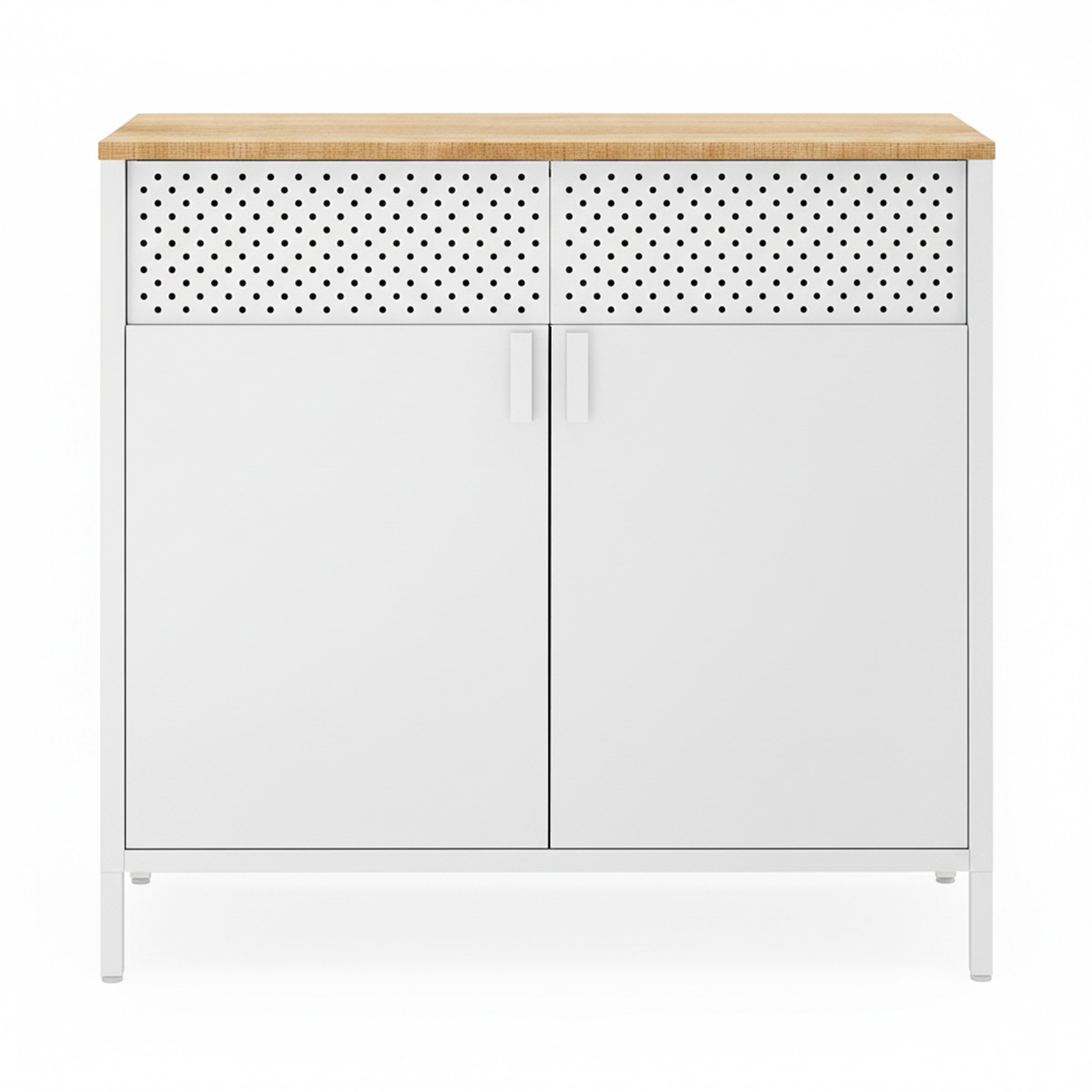 Metallinen säilytyskaappi, pariovilla