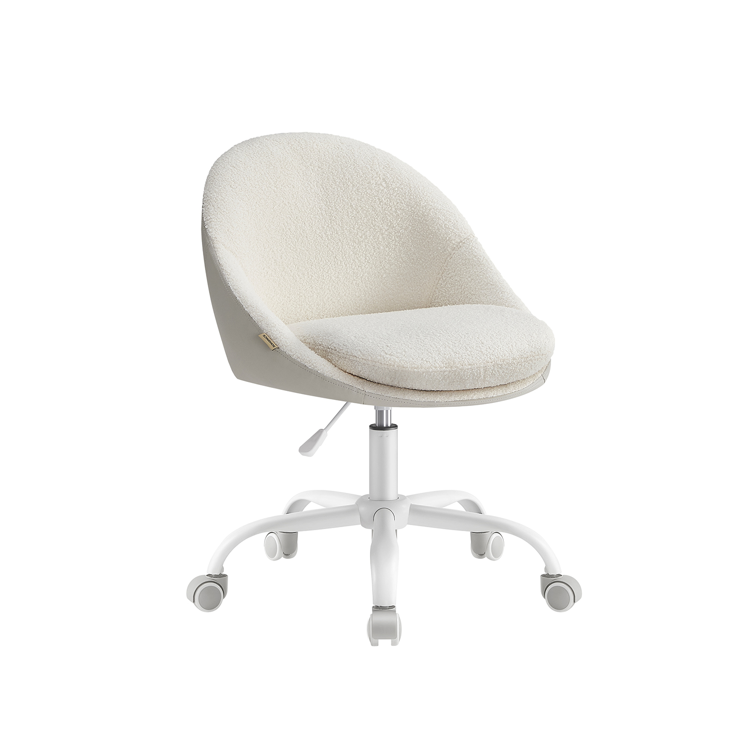 Kotitoimistotuoli, pellavajäljitelmä, cappuccino - beige, kermanvalkoinen