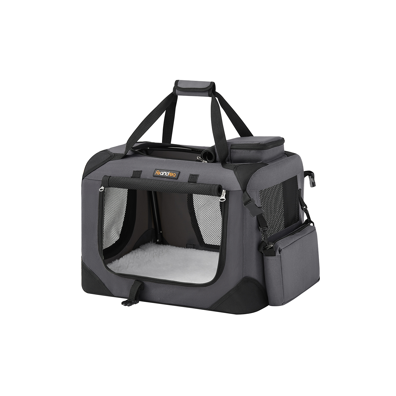 Lemmiklooma transpordikott kokkupandav 50 x 35 x 35 cm hall
