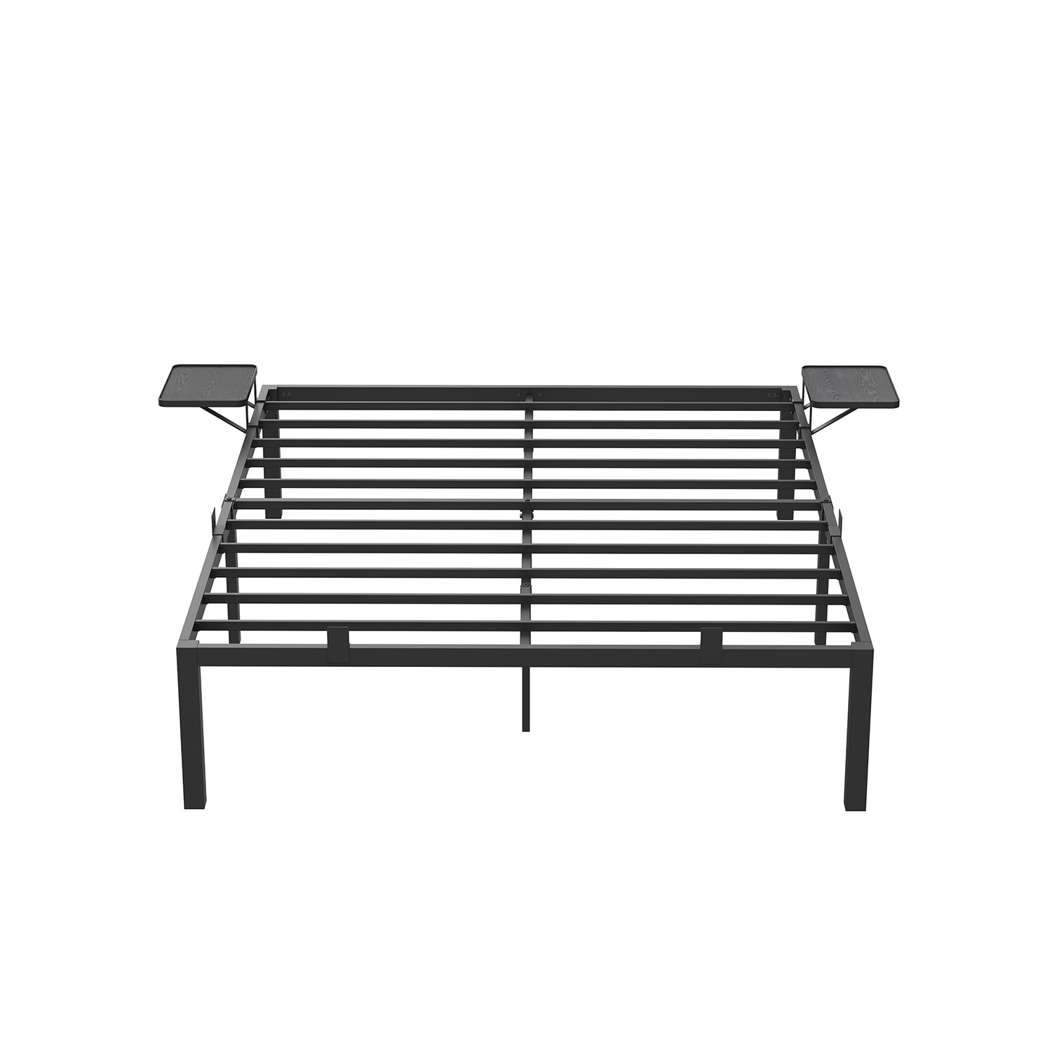 Metallinen parivuoderunko 160 x 200 cm säilytystilalla
