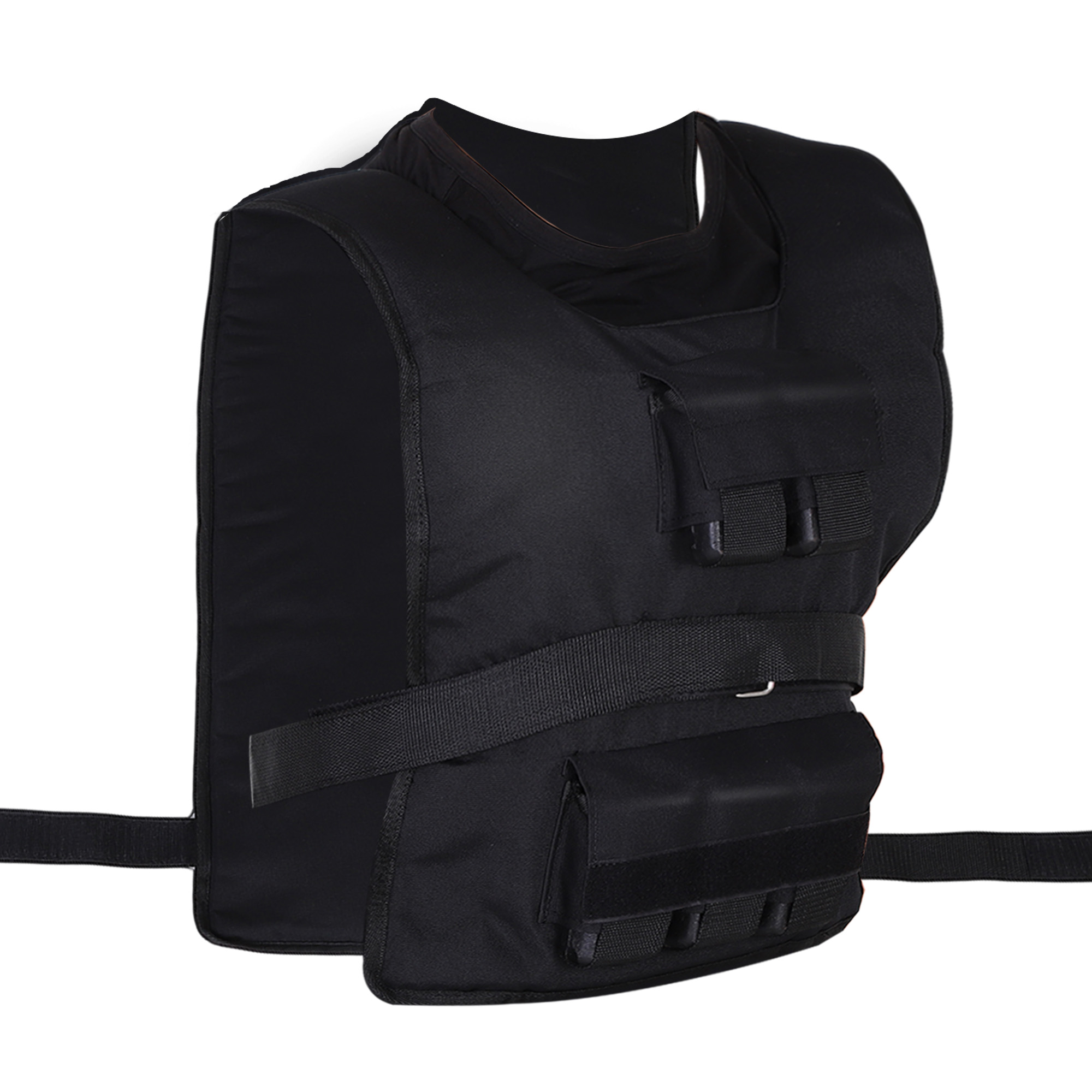 Painoliivi 15 kg / 20 kg / 30 kg säädettävä harjoitusliivi irrotettavilla painoilla Juoksuliivi naisille ja miehille lihasten rakentamiseen, voimaharjoitteluun, juoksuun, kuntoiluun, crosstrainingiin