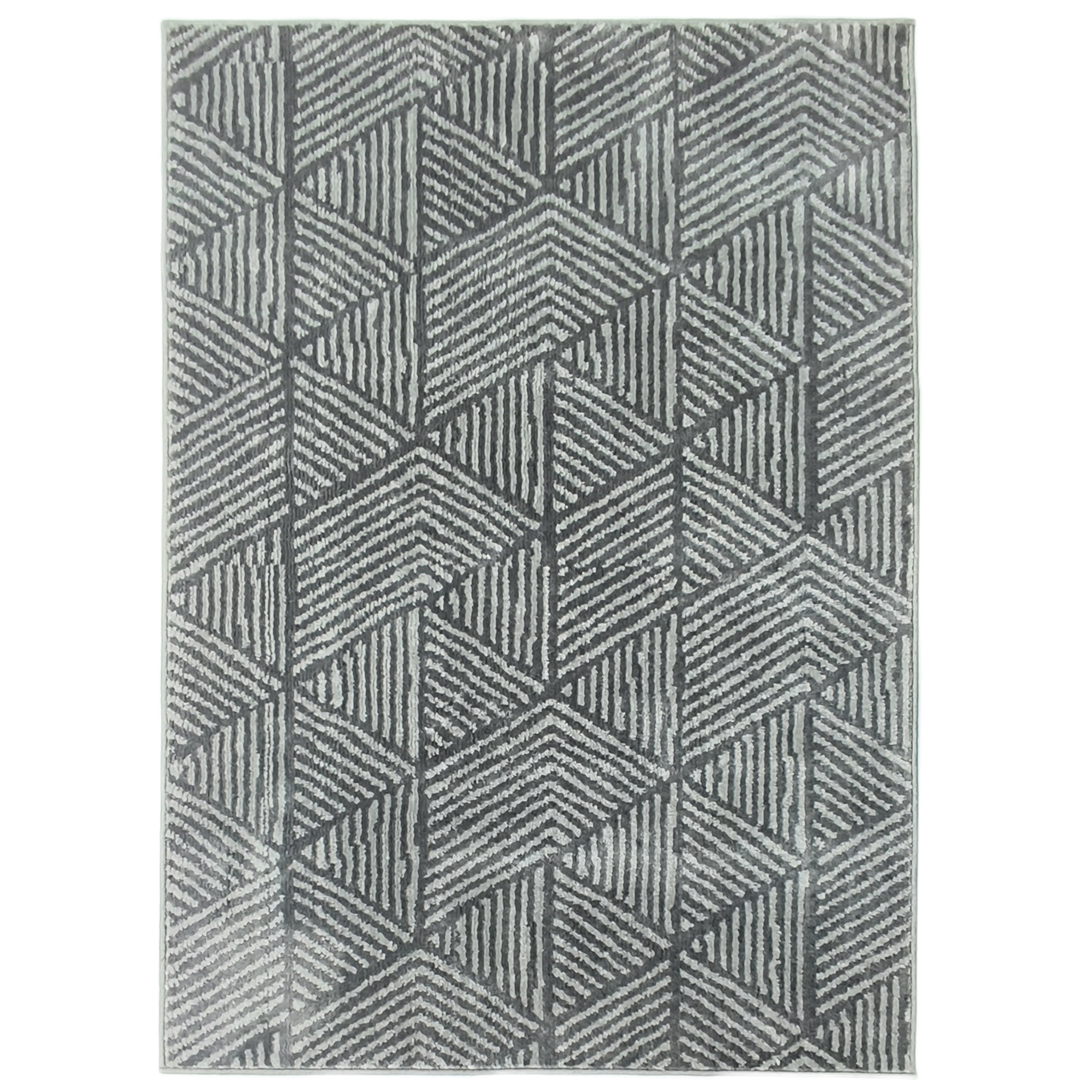 Moodne elutoa vaip pestav 150 x 80 cm tumehall