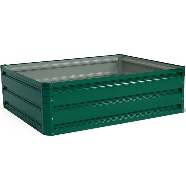 102 cm x 81,3 cm terassikorotettu puutarhapenkki vihannesten kukkien istutukseen