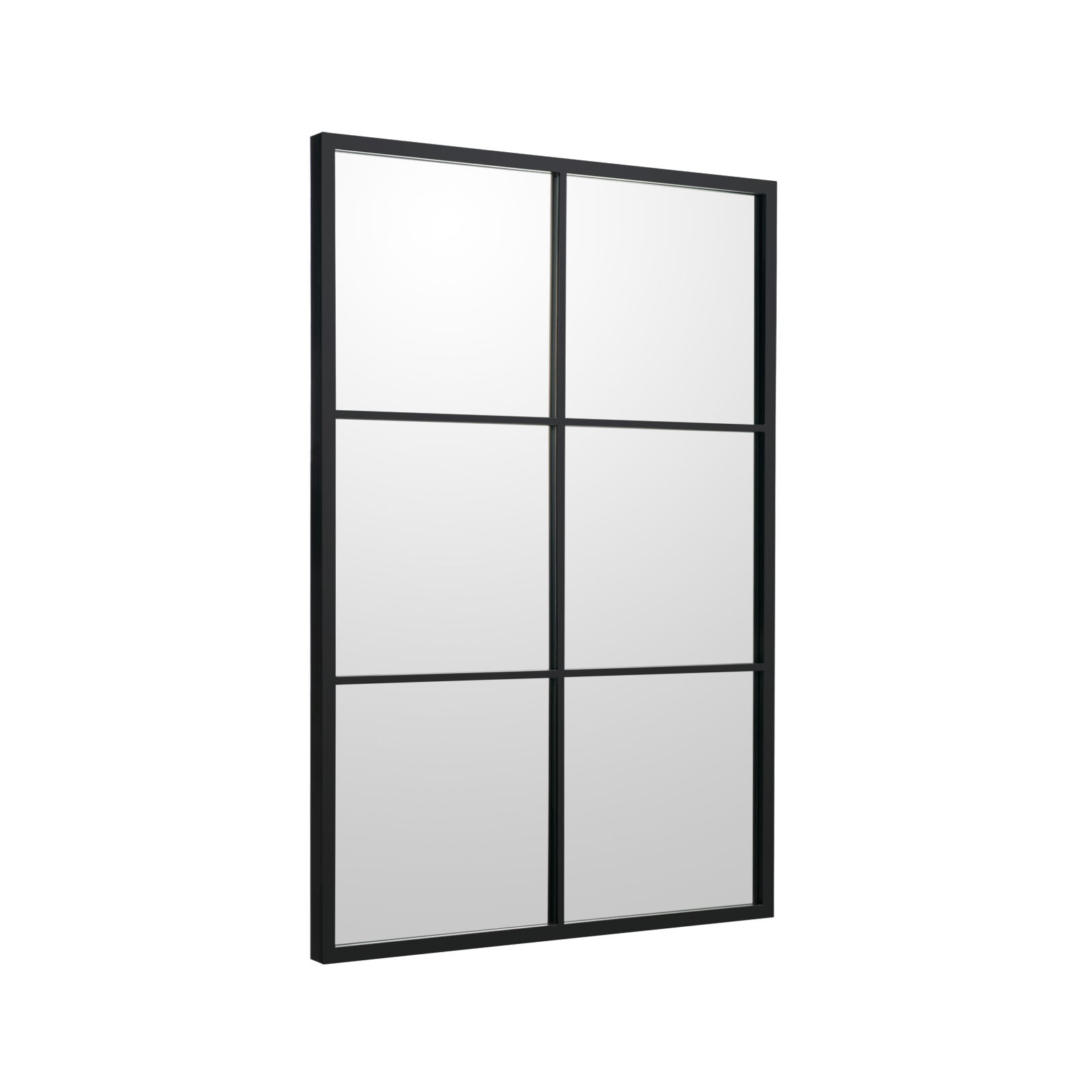 70 x 100 cm seinäpeili, 3 kerrosta, meikkipeili metallikehyksellä, musta koristepeili