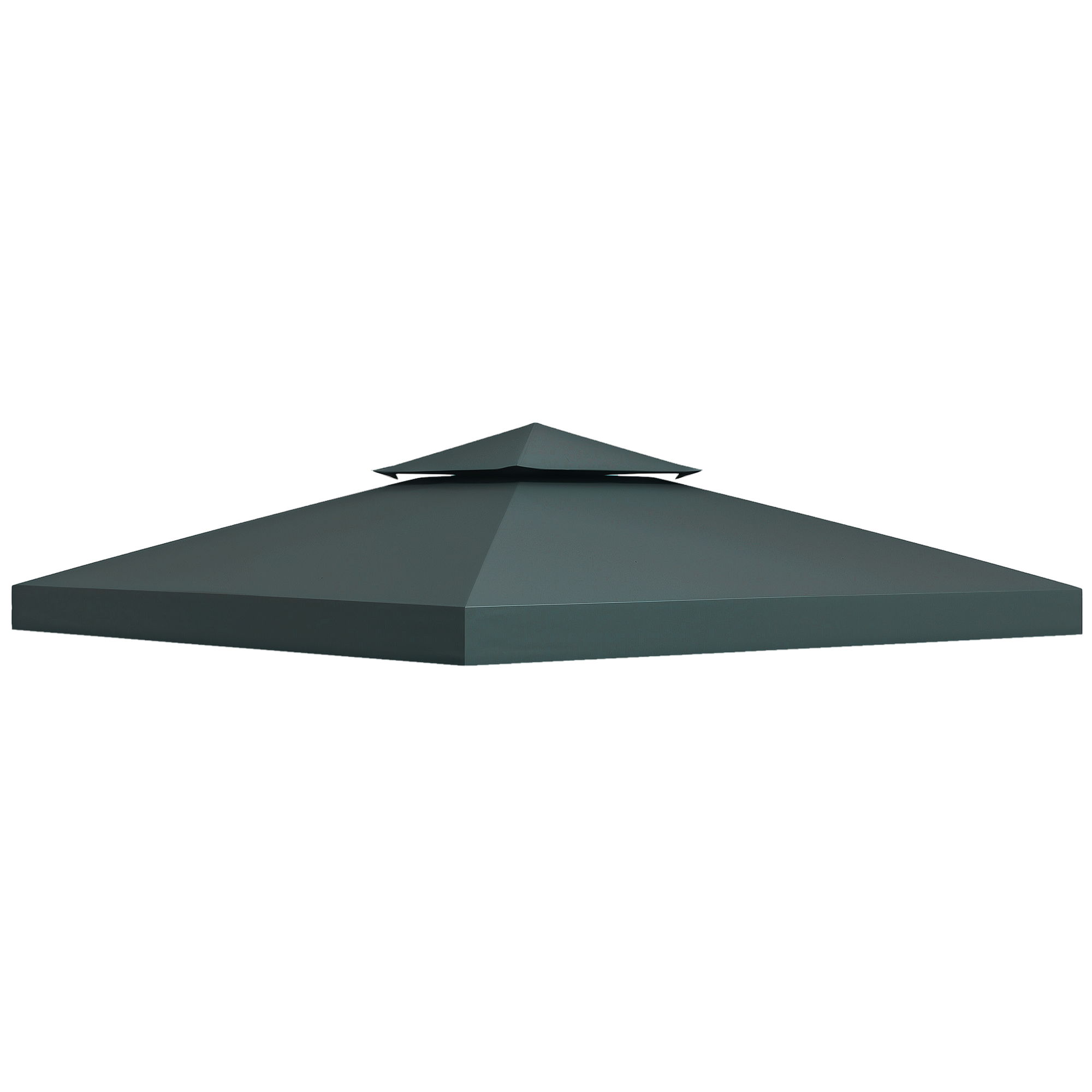 Vahetuskatus 3x3m paviljonile vetthülgav paviljoni katus metallpaviljonile vahetuskatus aiapaviljonile peotelgile