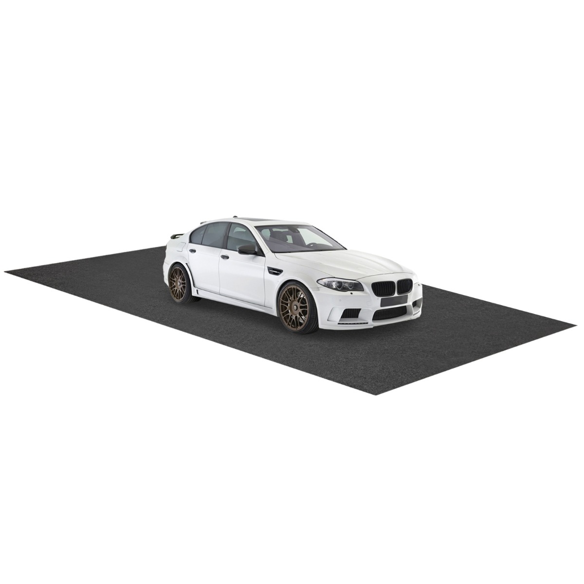 Autotallin lattiamatto 800 x 220 cm auton öljynkeräysmatto liukumaton ja vedenpitävä