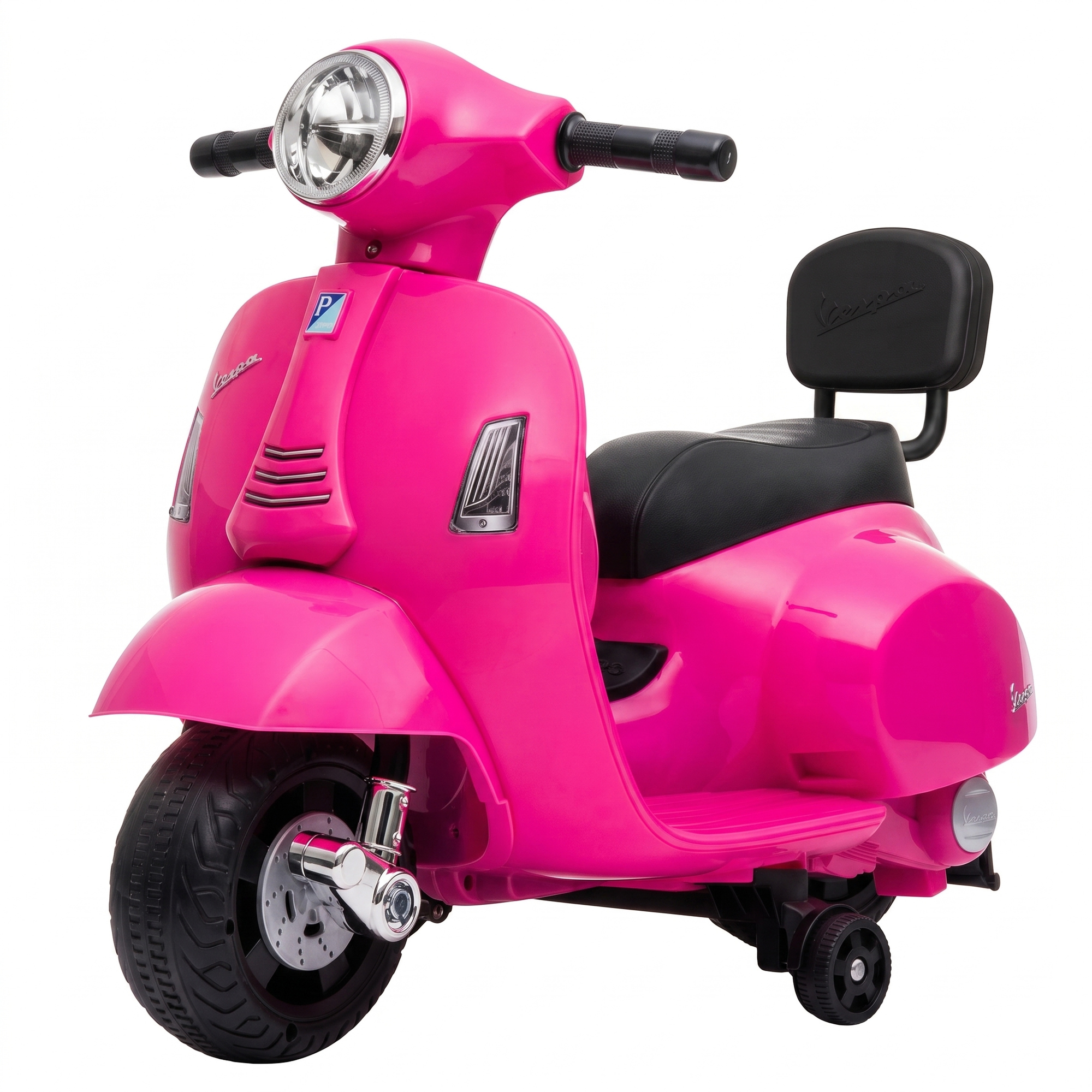 Sähkömoottoripyörä lapsille Mini Vespa GTS 6V sähkömoottoripyörä litiumakulla ergonominen istuinselkänoja 1,5-3 vuotta