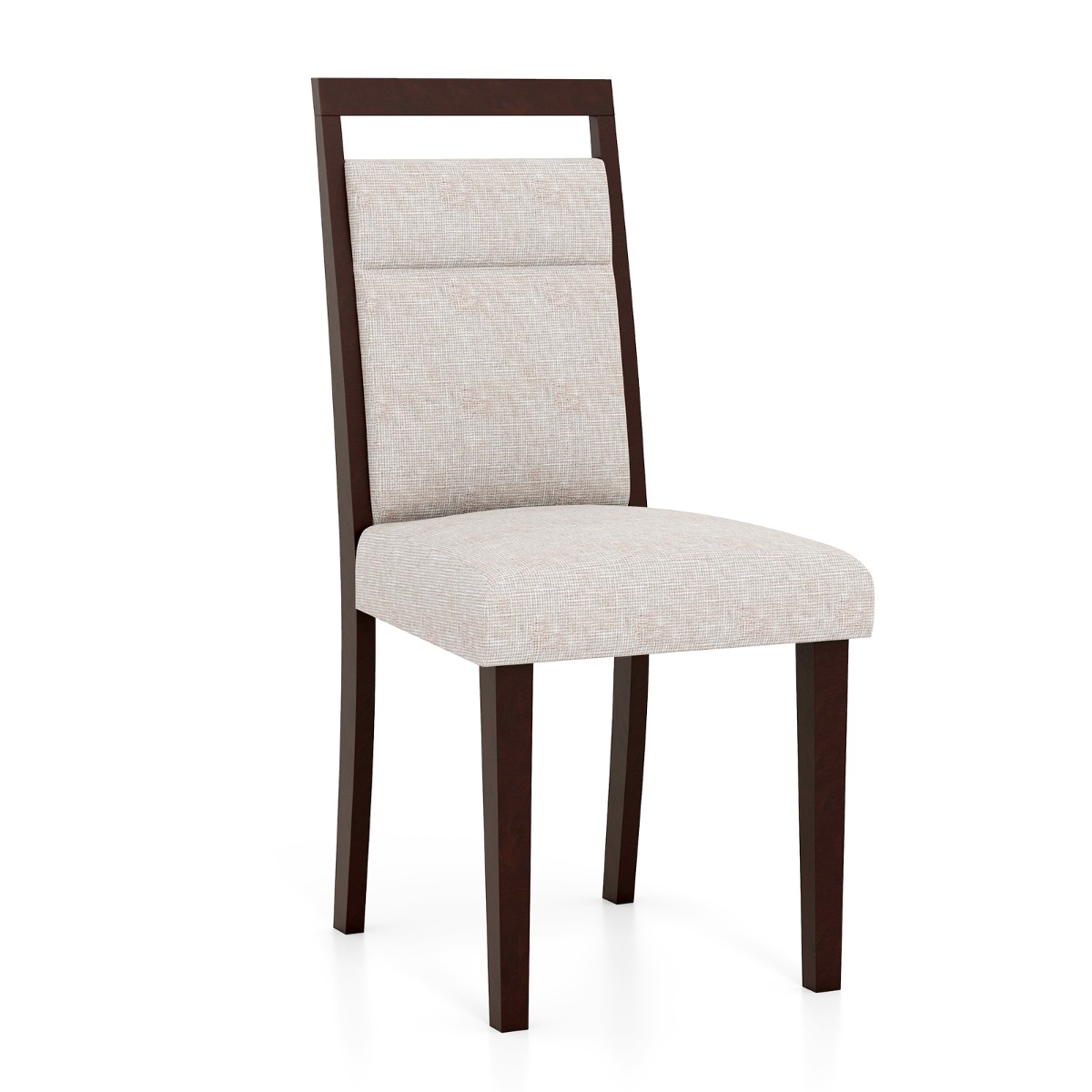 Modernit ruokapöydän tuolit ja keittiön tuolit pehmeällä verhoilulla ja ergonomisesti kallistuvalla selkänojalla, 2 kpl, beige
