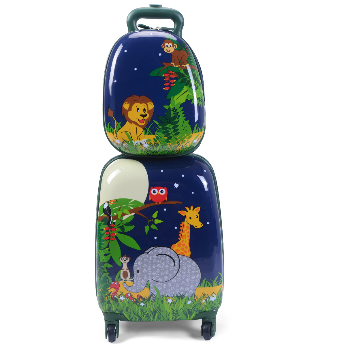 Laste kohvri ja seljakoti komplekt: kohver (40 cm) ja seljakott (30 cm)