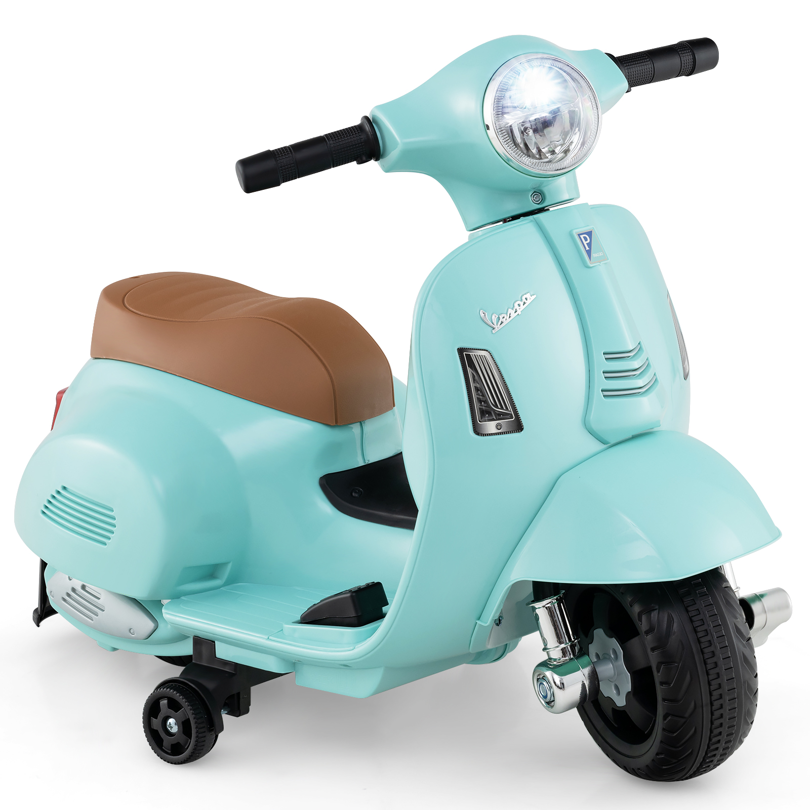 Laste vespa elektrimootorratas 6v sinine