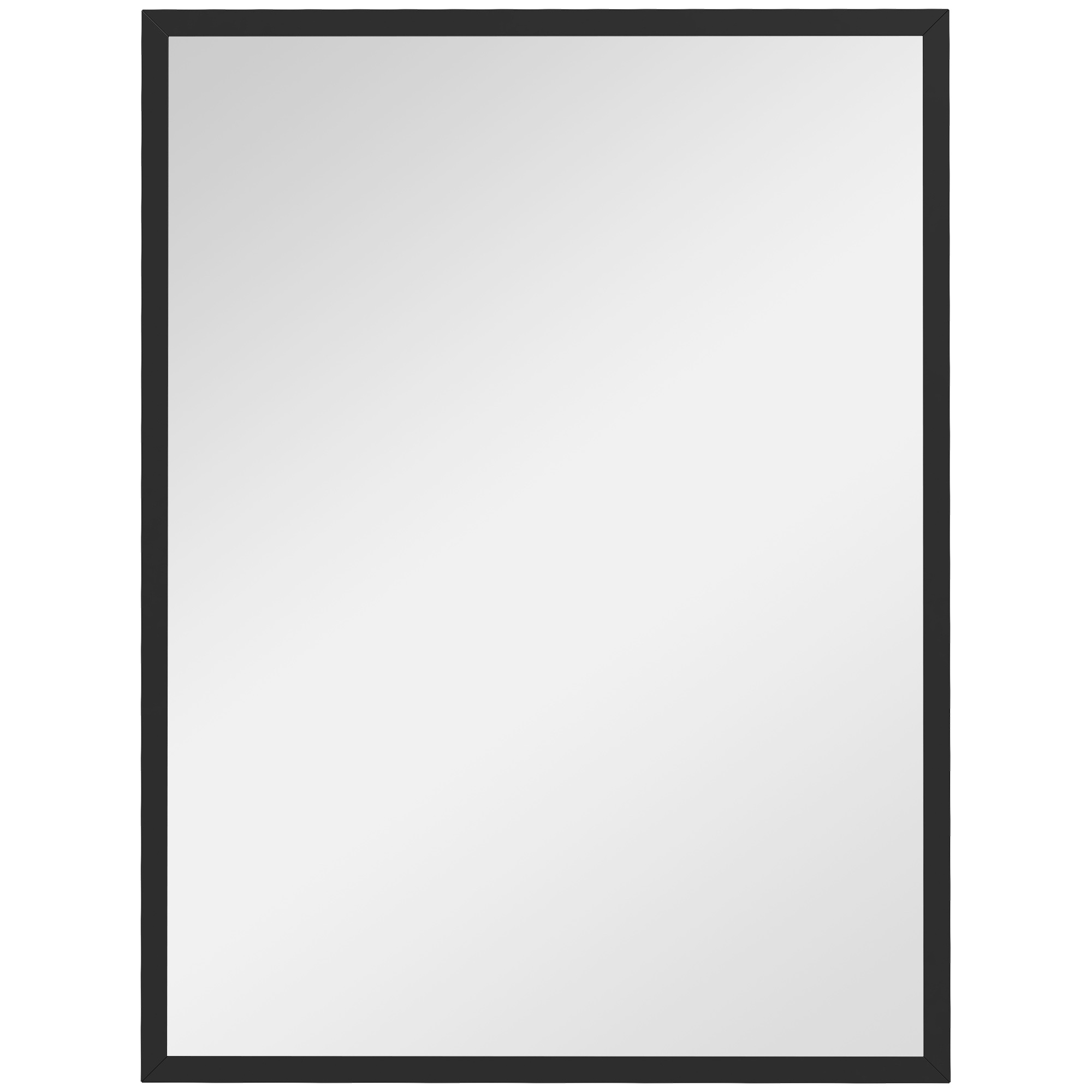 Seinäpeili, 60 x 80 cm, puujäljitelmäkehys, helppo koota, ruuvit sisältyvät pakkaukseen.