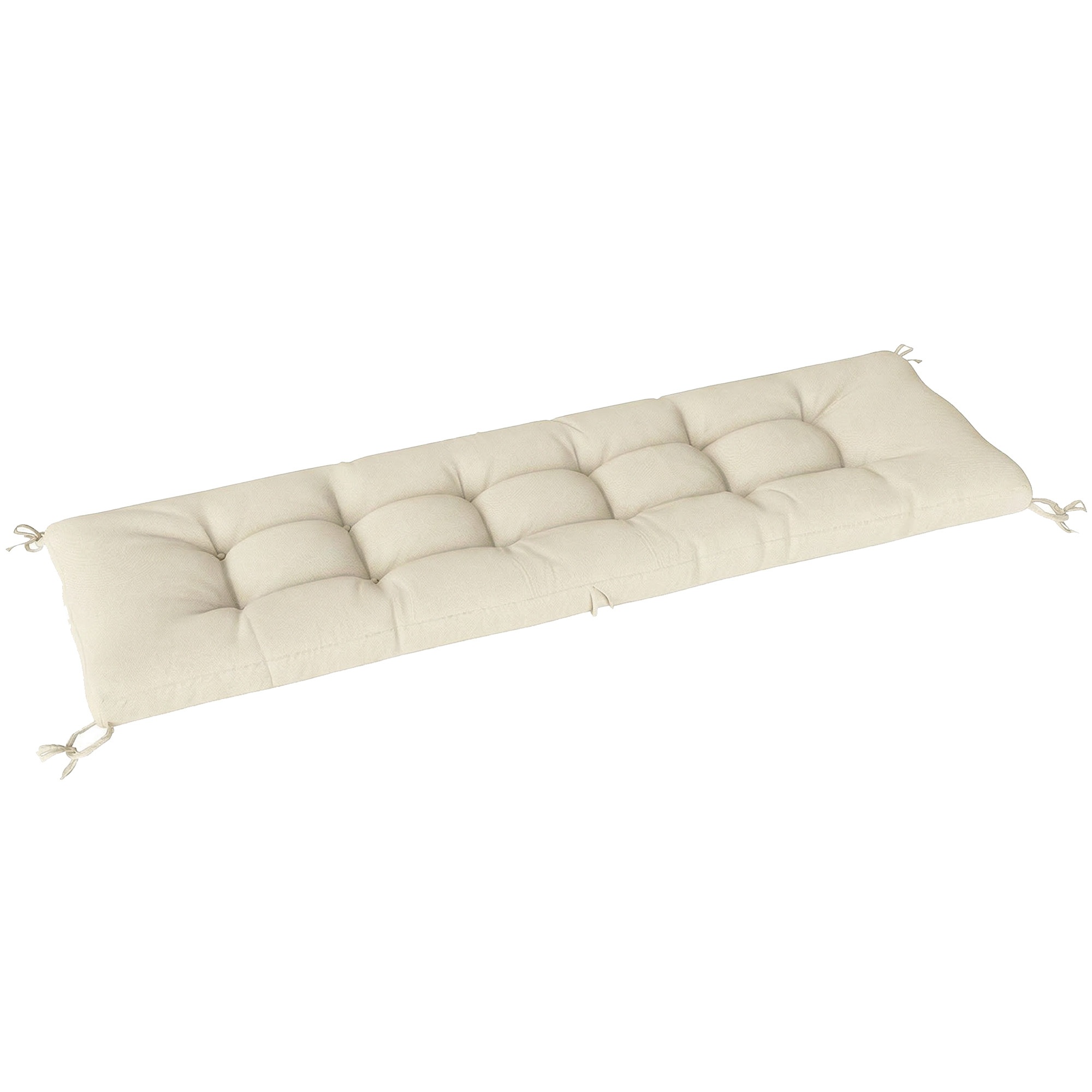 Irrotettava lavatyyny kiinnityshihnoilla, lavatyyny useimmille lepotuoleille, 198x65x13cm, beige