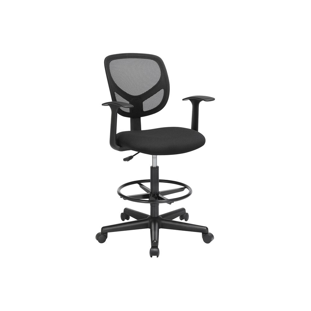 Ergonominen työtuoli käsinojilla