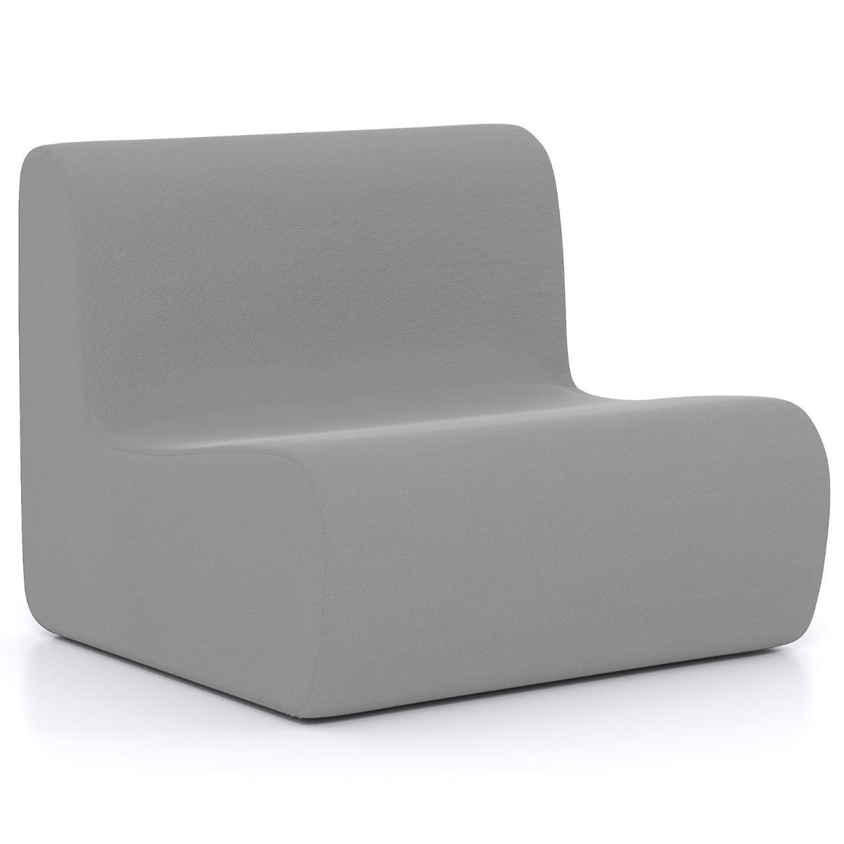 Lattialle seisova laiska sohva, säkkituoli pehmeällä sametilla ja ergonomisella tuella, yhden hengen lukutuoli