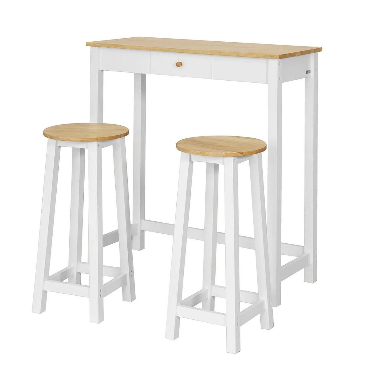 Baarilauakomplekt FWT50 valge/beez
