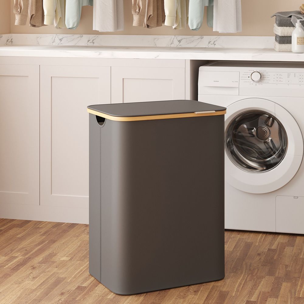 Pesukorv pesukoguja kaanega 130 l