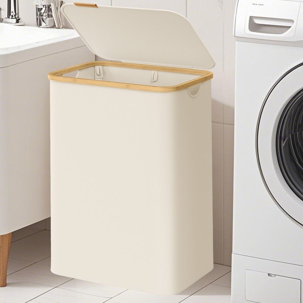 Pesukorv pesukoguja kaanega 130 l
