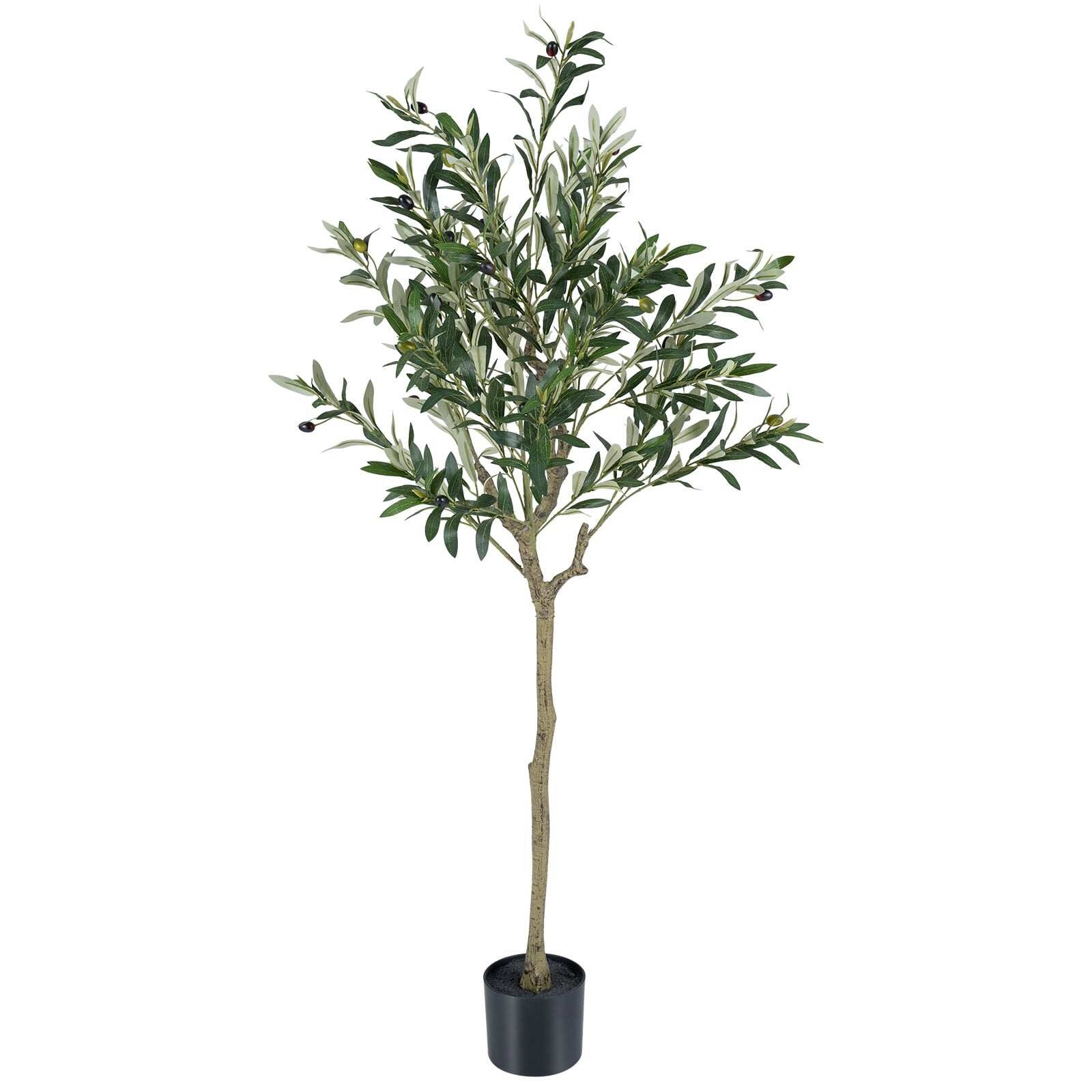 Tekooliivi, 1 kpl, 150 cm, 24 oliivia ja 576 silkkilehteä