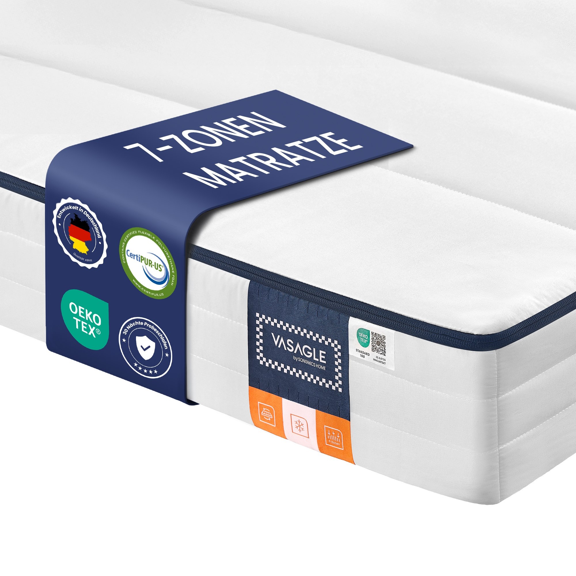 Patja, 160 x 200 cm, double gel memory foam patja