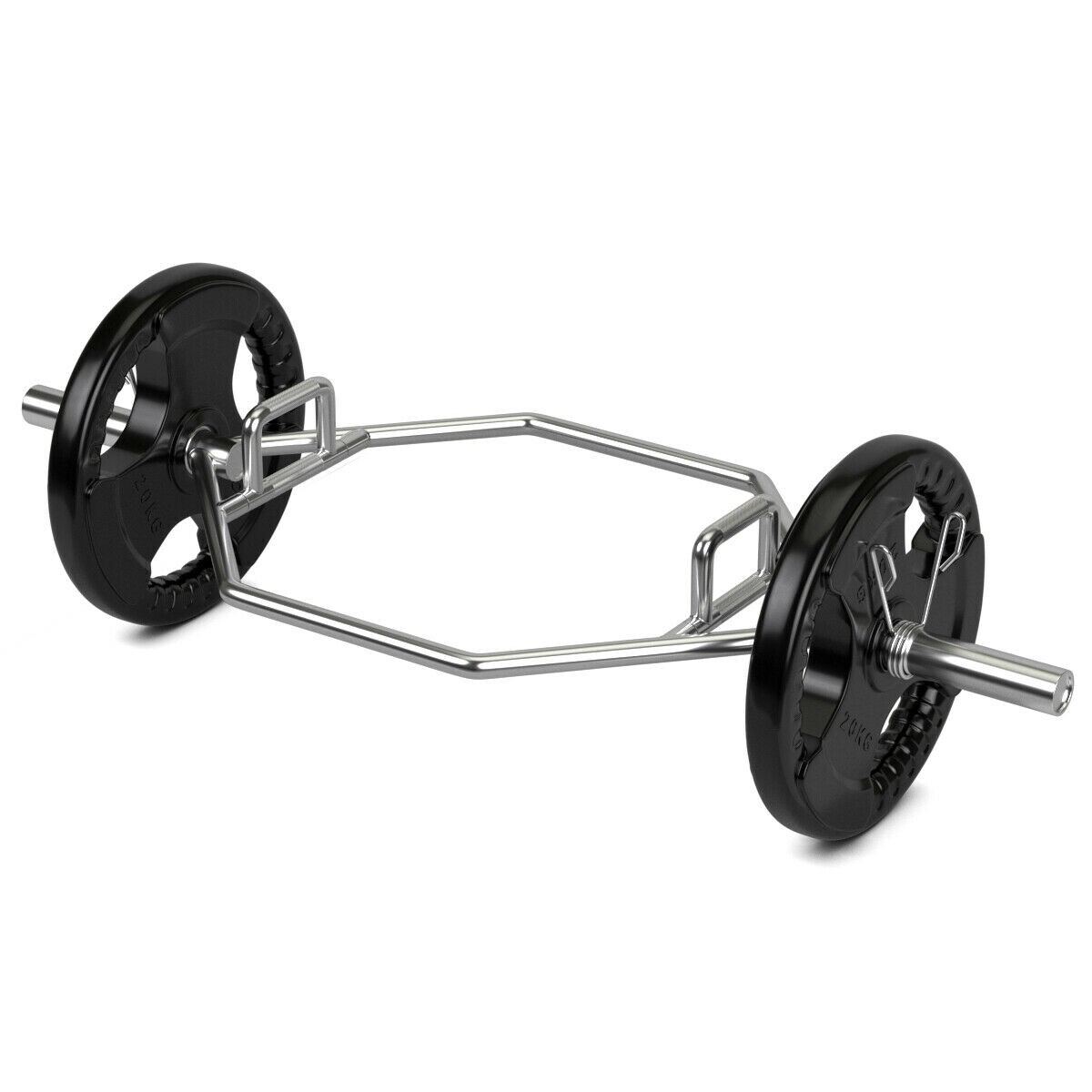 142 cm olympiakuusikulmainen maastavetotanko taitettavilla kahvoilla, voimanosto-Sliver