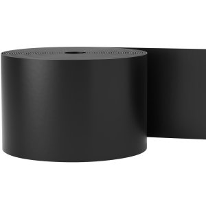 Maisemareunus, syvyys 25,4 cm, kokonaispituus 45,7 m, kierrätetty HDPE-kelaterassilauta, joustava taivutettu reunus maisemointiin, nurmikolle, puutarhaan, pihalle, rikkaruohoja vastaan, musta