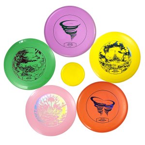 Fresh-golfsetti, 5 kpl aloittelijoiden lentäviä frisbeegolflevyjä, frisbeegolfin aloitussetti koko kehon voimaharjoitteluun, puttaajalla, keskitason lyönnillä, draiverilla, minimerkillä, PDGA-hyväksytty ulkopihalle, nurmikolle, rannalle