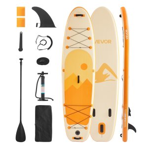 Puhallettava sup-lauta, 3,53 m x 89 cm x 15 cm leveä, ultrakevyt SUP-lauta, kaikki tarvikkeet mukana, pumppu, mela, evä, reppu, nilkkahihna, hihna, liukumaton kansi nuorille, aikuisille